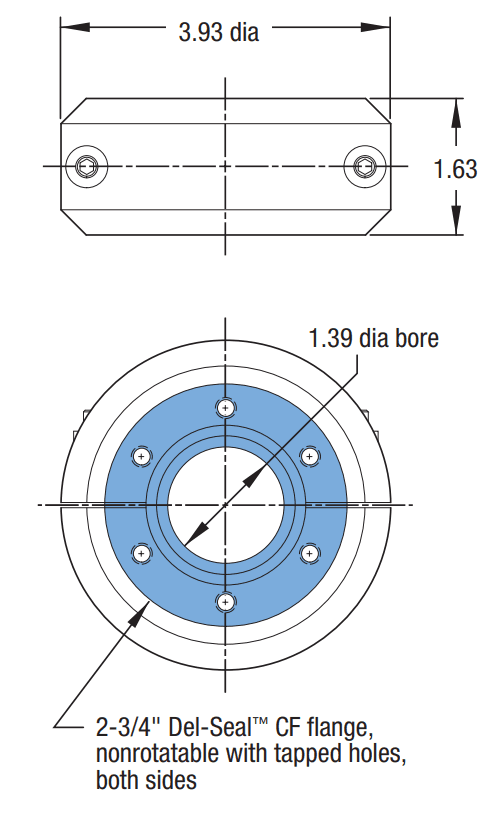Heavy Duty Off-Axis Port Aligner | UHV Vacuum Port Alignment Tool | MDC ...